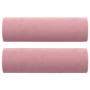 Sofá de 2 plazas con cojines terciopelo rosa 120 cm de , Sofás - Ref: Foro24-3200874, Precio: 254,23 €, Descuento: %