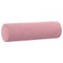 Sofá de 2 plazas con cojines terciopelo rosa 120 cm de , Sofás - Ref: Foro24-3200874, Precio: 254,23 €, Descuento: %