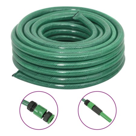 Manguera de jardín con accesorios PVC verde 0,75" 20 m de , Mangueras de jardín - Ref: Foro24-154380, Precio: 46,90 €, Descue...