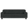 Cama para perros de terciopelo negro 90x53x30 cm de , Camas para perros - Ref: Foro24-171872, Precio: 114,20 €, Descuento: %
