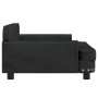 Cama para perros de terciopelo negro 90x53x30 cm de , Camas para perros - Ref: Foro24-171872, Precio: 114,20 €, Descuento: %
