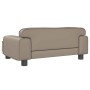 Cama para perros de cuero sintético color capuchino 70x45x30 cm de , Camas para perros - Ref: Foro24-171893, Precio: 74,28 €,...