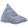 Sillón puf de tela patchwork añil de , Pufs - Ref: Foro24-287731, Precio: 115,97 €, Descuento: %