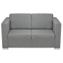 Conjunto de sofás 2 unidades tela gris claro de , Sofás - Ref: Foro24-274212, Precio: 743,21 €, Descuento: %
