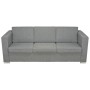Conjunto de sofás 2 unidades tela gris claro de , Sofás - Ref: Foro24-274212, Precio: 743,21 €, Descuento: %