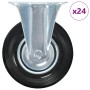 Ruedas fijas 24 unidades 125 mm de , Manipulación de materiales - Ref: Foro24-277969, Precio: 128,20 €, Descuento: %