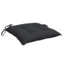 Cojines de silla de jardín 6 uds tela Oxford negro 40x40x7 cm de , Cojines para sillas y sofás - Ref: Foro24-314883, Precio: ...
