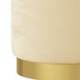Taburete con almacenaje redondo terciopelo melocotón de , Taburetes y sillas plegables - Ref: Foro24-340287, Precio: 46,49 €,...
