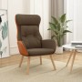 Sillón de relax de tela y PVC marrón de , Sillones - Ref: Foro24-341304, Precio: 104,98 €, Descuento: %