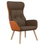 Sillón de relax de tela y PVC marrón de , Sillones - Ref: Foro24-341304, Precio: 104,98 €, Descuento: %