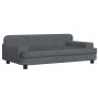 Cama para perros de terciopelo gris oscuro 90x53x30 cm de , Camas para perros - Ref: Foro24-171870, Precio: 118,81 €, Descuen...