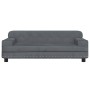 Cama para perros de terciopelo gris oscuro 90x53x30 cm de , Camas para perros - Ref: Foro24-171870, Precio: 118,81 €, Descuen...