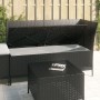 Set de muebles de jardín 3 pzas y cojines ratán sintético negro de , Conjuntos de jardín - Ref: Foro24-319692, Precio: 235,66...