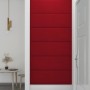 Paneles de pared 12 uds terciopelo rojo tinto 90x30 cm 3,24 m² de , Recubrimiento de paredes - Ref: Foro24-343923, Precio: 88...