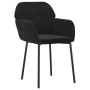 Sillas de comedor 2 unidades terciopelo negro de , Sillas de comedor - Ref: Foro24-344707, Precio: 135,96 €, Descuento: %