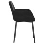 Sillas de comedor 2 unidades terciopelo negro de , Sillas de comedor - Ref: Foro24-344707, Precio: 135,96 €, Descuento: %