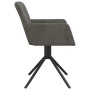 Sillas de comedor giratorias 2 unidades terciopelo gris oscuro de , Sillas de comedor - Ref: Foro24-344791, Precio: 157,58 €,...
