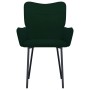 Sillas de comedor 2 unidades terciopelo verde oscuro de , Sillas de comedor - Ref: Foro24-344822, Precio: 118,25 €, Descuento: %