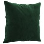 Cojines decorativos 2 uds terciopelo verde oscuro 40x40 cm de , Cojines - Ref: Foro24-349487, Precio: 24,83 €, Descuento: %