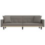 Sofá cama con cojines tela gris taupe de , Sofás - Ref: Foro24-351880, Precio: 281,23 €, Descuento: %