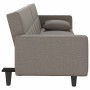 Sofá cama con cojines tela gris taupe de , Sofás - Ref: Foro24-351880, Precio: 281,23 €, Descuento: %