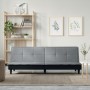 Sofá cama tela gris claro de , Sofás - Ref: Foro24-351913, Precio: 252,10 €, Descuento: %