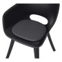Madison Cojín de asiento Panama 2 unidades gris 39x36 cm de , Cojines para sillas y sofás - Ref: Foro24-442822, Precio: 25,83...