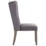 Sillas de comedor 4 unidades terciopelo gris de , Sillas de comedor - Ref: Foro24-3055851, Precio: 869,68 €, Descuento: %