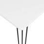 Mesa alta y taburetes de bar 7 piezas blanco de , muebles para cocinas y comedores - Ref: Foro24-3057416, Precio: 684,98 €, D...