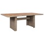 Set de comedor de jardín 7 pzas y cojines ratán sintético gris de , Conjuntos de jardín - Ref: Foro24-3057814, Precio: 910,68...