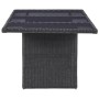 Juego de comedor para jardín 9 piezas ratán sintético negro de , Conjuntos de jardín - Ref: Foro24-3059485, Precio: 987,15 €,...
