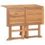 Set de comedor de jardín plegable 5 pzas madera maciza de teca de , Conjuntos de jardín - Ref: Foro24-3059982, Precio: 515,27...
