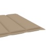 Tumbona con cojín madera maciza de acacia y acero galvanizado de , Tumbonas - Ref: Foro24-3061545, Precio: 270,02 €, Descuent...