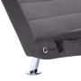 Diván de masaje con almohada de cuero artificial gris de , Divanes - Ref: Foro24-281288, Precio: 268,43 €, Descuento: %