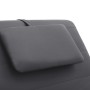 Diván de masaje con almohada de cuero artificial gris de , Divanes - Ref: Foro24-281288, Precio: 268,43 €, Descuento: %