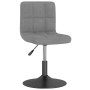 Sillas de comedor giratorias 2 uds de terciopelo gris claro de , Sillas de comedor - Ref: Foro24-334263, Precio: 101,41 €, De...