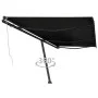 Toldo de pie automático gris antracita 600x300 cm de vidaXL, Toldos - Ref: Foro24-3069809, Precio: 689,97 €, Descuento: %