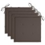 Sillas comedor de jardín 3 uds madera maciza acacia y cojines de , Sillas de jardín - Ref: Foro24-3064436, Precio: 290,53 €, ...