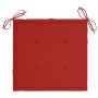 Sillas comedor de jardín 3 uds madera maciza acacia y cojines de , Sillas de jardín - Ref: Foro24-3064434, Precio: 284,94 €, ...