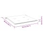 Sillas comedor de jardín 3 uds madera maciza acacia y cojines de , Sillas de jardín - Ref: Foro24-3064434, Precio: 284,94 €, ...