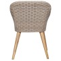 Juego de comedor para jardín de 3 piezas marrón de , Conjuntos de jardín - Ref: Foro24-3067731, Precio: 365,73 €, Descuento: %