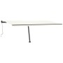 Toldo automático con LED sensor de viento crema 600x300 cm de vidaXL, Toldos - Ref: Foro24-3069812, Precio: 818,50 €, Descuen...
