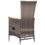 Juego de comedor para jardín 5 piezas gris de , Conjuntos de jardín - Ref: Foro24-3068758, Precio: 705,15 €, Descuento: %