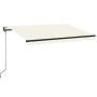 Toldo retráctil automático crema 350x250 cm de , Toldos - Ref: Foro24-3069087, Precio: 426,91 €, Descuento: %
