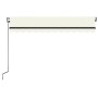 Toldo retráctil automático crema 350x250 cm de , Toldos - Ref: Foro24-3069087, Precio: 426,91 €, Descuento: %