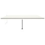 Toldo automático con LED sensor de viento crema 600x300 cm de vidaXL, Toldos - Ref: Foro24-3069812, Precio: 818,50 €, Descuen...