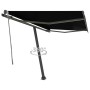 Toldo de pie automático gris antracita 350x250 cm de , Toldos - Ref: Foro24-3069729, Precio: 495,71 €, Descuento: %