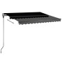 Toldo de pie automático gris antracita 350x250 cm de , Toldos - Ref: Foro24-3069729, Precio: 495,71 €, Descuento: %
