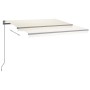 Toldo automático con LED y sensor de viento crema 400x350 cm de , Toldos - Ref: Foro24-3069832, Precio: 932,47 €, Descuento: %