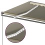 Toldo automático con LED y sensor de viento crema 400x350 cm de , Toldos - Ref: Foro24-3069832, Precio: 932,47 €, Descuento: %